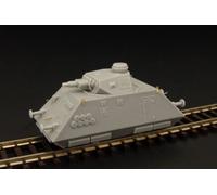 Hauler Models HTT120036 - 1:120 Pesada Panzer Carretilla Vagón Cañones -