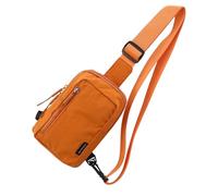 HAUMAUH Bolso Hombre Mano de Pequeño Pecho para Bandolera - Viajar Desplazamientos Diarios Pasear Perros Caminar Festival Actividades Al Aire Libre Deportes