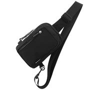 HAUMAUH Bolso Hombre Mano de Pequeño Pecho para Bandolera - Viajar Desplazamientos Diarios Pasear Perros Caminar Festival Actividades Al Aire Libre Deportes