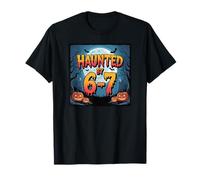 Haunted by 6 7 Halloween Six Seven Gen Alpha Z Camiseta