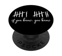 Haunted by 6 7 If You Know You Know 67 You Already Know 6-7 PopSockets PopGrip Adhesivo