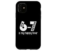 Haunted by 6-7 Six Seven 67 Sayings 6 7 Numbers 6 & 7 Hours Carcasa para iPhone 11