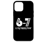 Haunted by 6-7 Six Seven 67 Sayings 6 7 Numbers 6 & 7 Hours Carcasa para iPhone 12 Mini