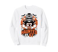 Haunted by 67 Funny Six Seven Meme Spooky Football Halloween Sudadera