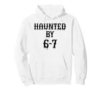 Haunted by 67 Halloween Funny Six Seven Meme Gen Alpha Z 6-7 Sudadera con Capucha