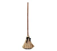 Haunted Dancing Broom, Sound Activated Halloween Prop, Animated Spooky Decoration with Eerie Sounds, Interactive for Yard Displays, Escape Rooms, Porch Parties, Garden Decor 43.5 Inches