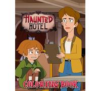 Haunted H Coloring Book: 50+ Creepy but Fun Coloring Pages with Ghosts, Haunted Castles, and Spooky Monsters for kids teens adult