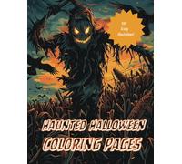 Haunted Halloween Coloring Pages