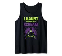 Haunted House Actor Scare Squad Horror Crew Temporada espeluznante Camiseta sin Mangas