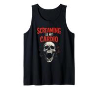 Haunted House Actor Scare Squad Horror Crew Temporada espeluznante Camiseta sin Mangas