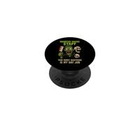 Haunted House Actor Scare Squad Horror Crew Temporada Espeluznante PopSockets PopGrip Adhesivo