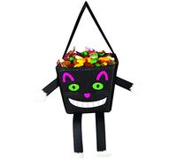 Haunted House - Cesto Portacaramelos Gatito Negro Truco O Trato (Rubies Spain S7158)