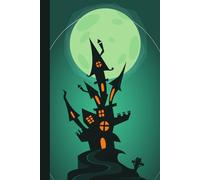 Haunted House Halloween Ghosts Diary Little Spooky And Magical: Halloween Scary And Spooky Lined Notebook With Cream Paper