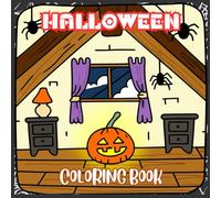 Haunted Hues: A Spooky Halloween Coloring Adventure: Chilling Pages of Ghosts, Witches, and Haunted Scenes to Color and Enjoy