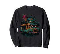 Haunted Ice Cream Truck House Cementerio Escena Sudadera