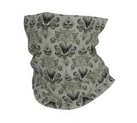 Haunted Mansion - Bandana de película de Halloween para el cuello, protección UV, bufanda para la cara, para mujeres y hombres, pasamontañas