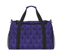 Haunted Mansion - Bolsa de viaje de gran capacidad, con estampado de mansión encantada, para uso diario, elegante y funcional, Negro -, Talla única
