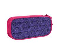 Haunted Mansion - Estuche para lápices con impresión de mansión encantada, cosméticos, herramientas de arte, suministros para estudiantes, profesores, uso versátil, Pink, Talla única, Juego de mochila