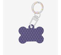 Haunted Mansion - Etiquetas de identificación con forma de hueso de perro, doble cara, con llavero para mascotas
