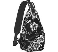 Haunted-Mansion Sling Bag Crossbody Travel Senderismo Chest Backpack One Shoulder Daypack para Mujeres Hombres Unisex Ciclismo Gimnasio
