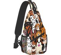 Haunted-Mansion Sling Bag Crossbody Travel Senderismo Chest Backpack One Shoulder Daypack para Mujeres Hombres Unisex Ciclismo Gimnasio