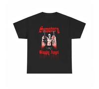 Haunted Mound Bloody Angel Tears Sematary Album Tour Merch T-Shirt Black L