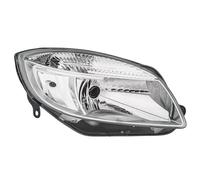 Hauptscheinwerfer Derecho 12V PY21W FF HELLA para u.a. SKODA FABIA