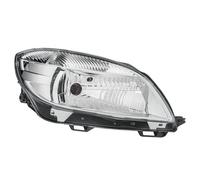 Hauptscheinwerfer Derecho 12V PY21W FF HELLA para u.a. SKODA FABIA