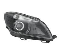 Hauptscheinwerfer Derecho H7 Halógenos Hella para SKODA FABIA