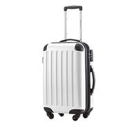 HAUPTSTADTKOFFER - Alex - Equipaje de Mano Cabina, Trolley rigido, 55 cm, 42 litros, Colore Bianco
