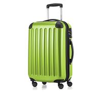 HAUPTSTADTKOFFER - Alex - Equipaje de Mano Cabina, Trolley rigido, TSA, 55 cm, 42 litros, Verde Manzana