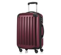 HAUPTSTADTKOFFER - Alex R2 - Equipaje de Mano, Maleta rígida, Trolley expandible, 4 Ruedas Dobles, 55 cm, 42 litros, borgoña