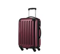 HAUPTSTADTKOFFER Alex Maleta de Cabina 55x38x23 cm, 42 L, Cerradura de Combinación, Trolley Rígido Expandible PC/ABS, 3,2 kg, 4 Ruedas Dobles, borgoña