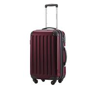 HAUPTSTADTKOFFER Alex Maleta de Cabina 55x38x23 cm, 42 L, Cerradura TSA, Trolley Rígido Expandible PC/ABS, 3,2 kg, 4 Ruedas Dobles, borgoña