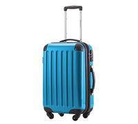 Hauptstadtkoffer Alex Trolley rígido con cierre TSA, 42 litros, 55 x 35 x 20 cm, Azul cian