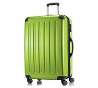 HAUPTSTADTKOFFER - Alex Tsa R2 - Equipaje de viaje, Maleta rígida, Trolley expandible, 4 ruedas dobles, TSA, 75 cm, 119 litros, Manzana verde