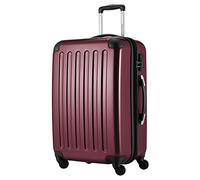 HAUPTSTADTKOFFER - Alex - Maleta Rígida Equipaje Mediano, Trolley con 4 Ruedas multidireccional, 65 cm, 74 litros, Colore Bordeaux