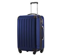 HAUPTSTADTKOFFER Alex Maleta Rígida Expandible 65 cm (74 L) con Cerradura TSA, Trolley de Viaje Robusto con 4 Ruedas Dobles, Azul Oscuro