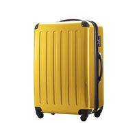 Hauptstadtkoffer Alex Trolley rígido con cierre TSA, 119 litros, 32 x 52 x 75 cm, Amarillo