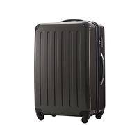 HAUPTSTADTKOFFER Alex Maleta Rígida Expandible 75 cm (119 L) con Cerradura TSA, Trolley de Viaje Robusto con 4 Ruedas Dobles, Grafito