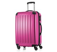 HAUPTSTADTKOFFER - Alex R2 - Equipaje de viaje, Maleta rígida, Trolley expandible, 4 ruedas dobles, 65 cm, 74 litros, Magenta