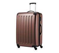Hauptstadtkoffer Alex Trolley rígido con cierre TSA, 119 litros, 32 x 52 x 75 cm, Marrón