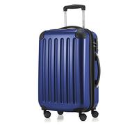 HAUPTSTADTKOFFER - Alex Tsa R2 - Equipaje de mano, Maleta rígida, Trolley expandible, 4 ruedas dobles, TSA, 55 cm, 42 litros, Azul oscuro
