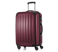 HAUPTSTADTKOFFER - Alex Tsa R2 - Equipaje de viaje, Maleta rígida, Trolley expandible, 4 ruedas dobles, TSA, 65 cm, 74 litros, Borgoña