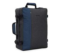 HAUPTSTADTKOFFER Blnbag M3 Mochila tamaño Cabina para Equipaje de Mano easyJet de Viaje con Compartimento para portátil de 17 Pulgadas, práctico Embalaje como Maleta, 35 litros, Black Anthrazit