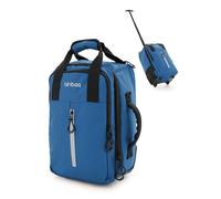 HAUPTSTADTKOFFER Blnbag M7 - Trolley de Cabina 40×20×25 cm Impermeable, Maleta de Mano Ligera 20L para vuelos de Ryanair, 2 Ruedas y Compartimento Acolchado para portátil, Color Azul