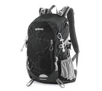 HAUPTSTADTKOFFER blnbag S1 - Mochila ligera de Trekking, mochila deportiva con protección contra la lluvia, Backpack para bicicleta impermeable, Rucksack para camping, unisex 20L, Black Anthrazit