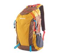 HAUPTSTADTKOFFER blnbag S2 - Mochila Ligera de Bicicleta o Senderismo Impermeable, Backpack Mochila Deportiva, Rucksack para Camping con 2 Compartimentos Principales, Unisex 15L, Sahara Gold