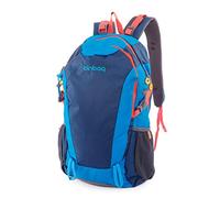 HAUPTSTADTKOFFER Blnbag S2 Mochila Ligera para Bicicleta, Mochila Deportivade Viaje para Acampar y Hacer Senderismo, Mochila de Ocio con 2 Compartimentos Principales, Unisex, 15 litros, Ocean Blue
