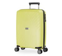 Hauptstadtkoffer - Carro de Equipaje de Mano Ligero, Maleta de tamaño Cabina de 55 cm, 4 Ruedas giratorias Dobles, TSA, Verde Lima, 3er Kofferset (Laptopfach), Maleta